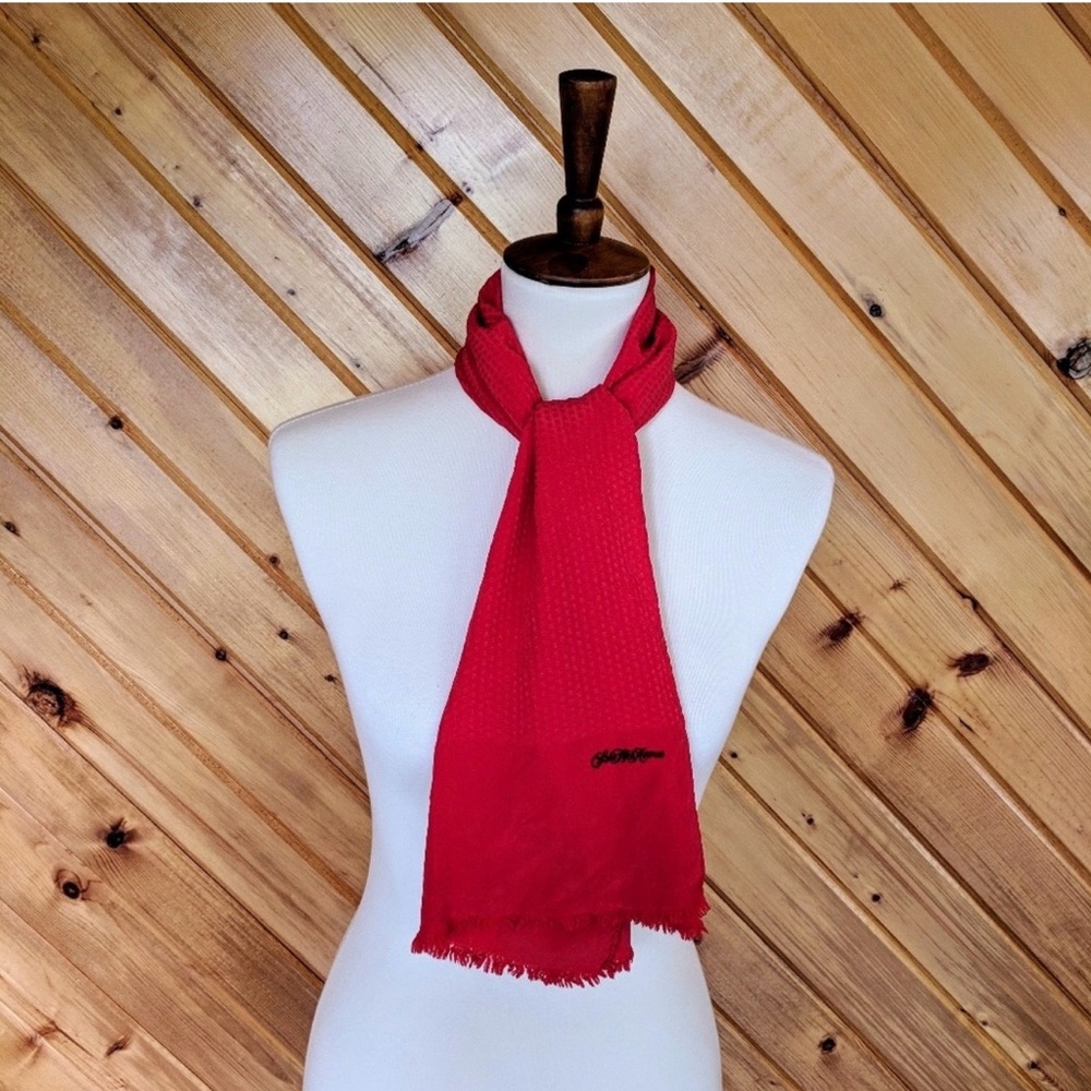 Saks Fifth Avenue Scarf with Logo